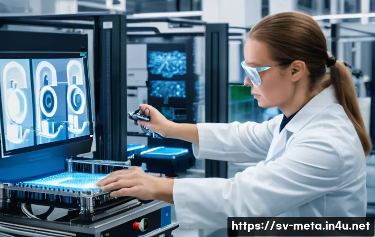 금속공학과 연구개발 직무 - **Prompt:** A dynamic scene inside a high-tech Swedish metallurgical research lab. A diverse team of...